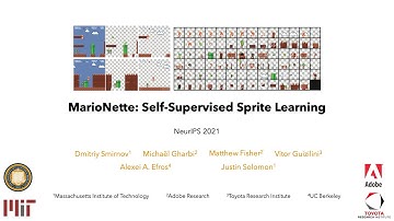 MarioNette: Self-Supervised Sprite Learning (NeurIPS 2021)