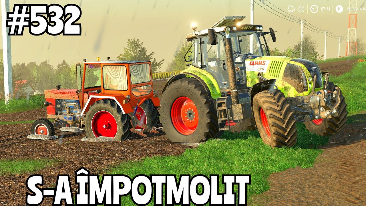 Roleplay pe Dumesti [EP532]-M-AM ÎMPOTMOLIT-Farming Simulator 19