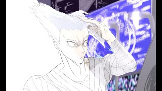 Drawing Garou from One Punch Man