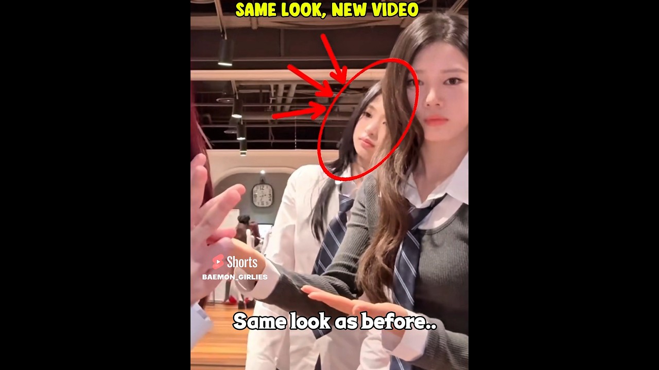 When Ahyeon sees chiquita again 