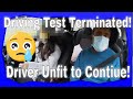 Learner Driver Unfit to Continue Driving Test