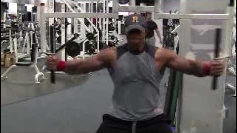 LevroneReport.com • Transformation, Week 6, Chest # 3 - Peck Deck • LevroneReport.com