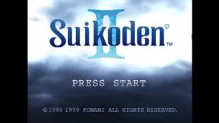 Suikoden II - Sony PlayStation - Intro & Title Screen