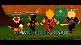 Things I wish I knew before I started | Dragon Ball:Final Stand Remastered
