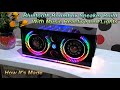 Bluetooth Boombox Speaker Build With Music Reactive Led Light