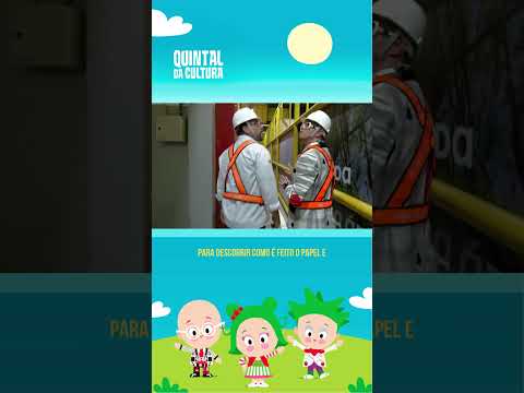 #Shorts | Quintal da Cultura: de onde vem o papel?