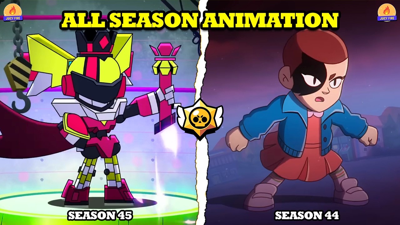 Brawl Stars | Анимация всех сезонов | Мехмаса, «Очень странные дела» и многое другое