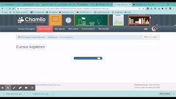 Chamilo - leerpaden kopiëren