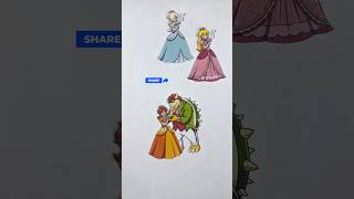 The Super Mario Galaxy which one is correct? Easy paper puzzle idea #supermario #mario #viral