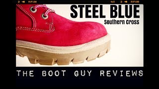 Steel Blue Southern Cross Ladies The Boot Guy Reviews