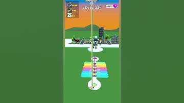 Tall Man  Run level224 #shorts #tallmanrun #gaming #gamingwithrabia #gameplay  #level224