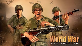 World War FPS Shooter- Free Gun Shooting games Android,Gameplay screenshot 4