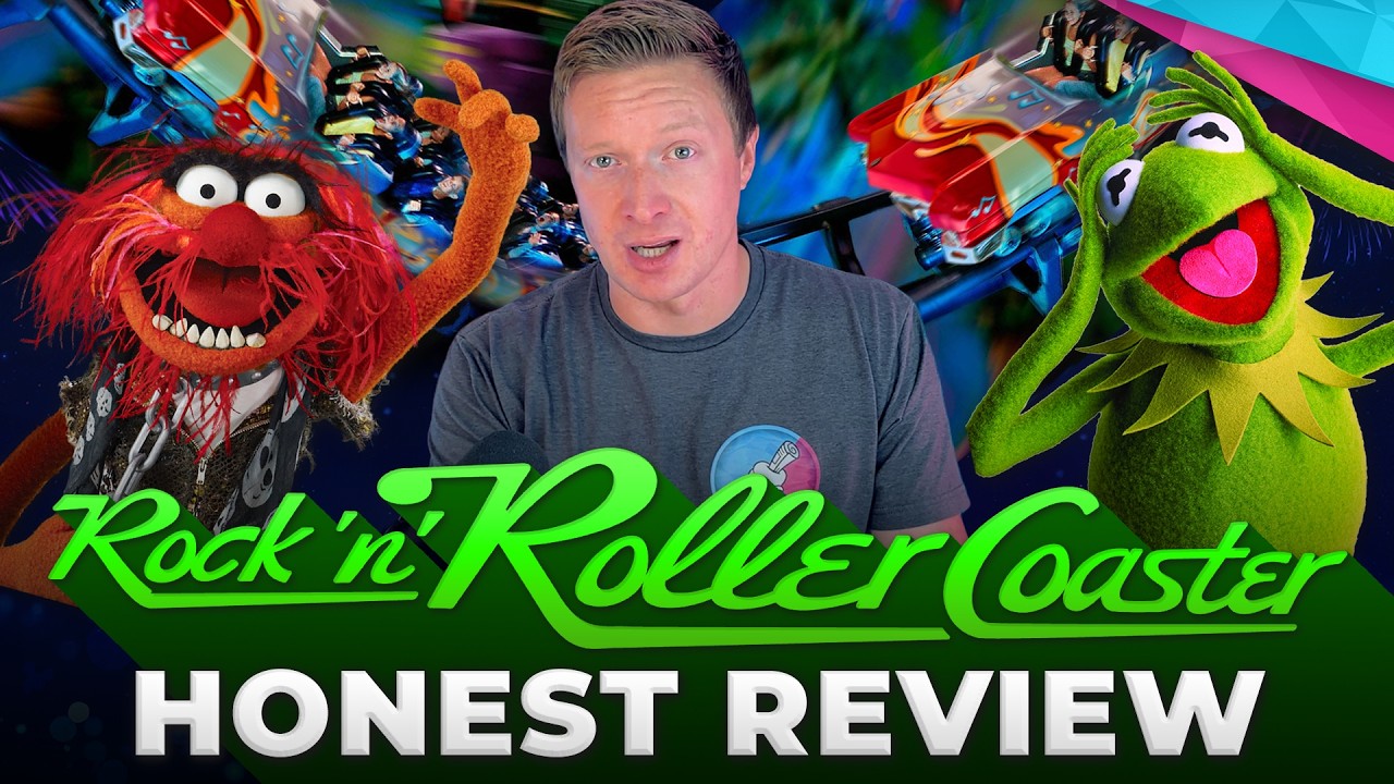 HONEST REVIEW of MUPPETS Rock'N'Rollercoaster at Disney World - Disney News