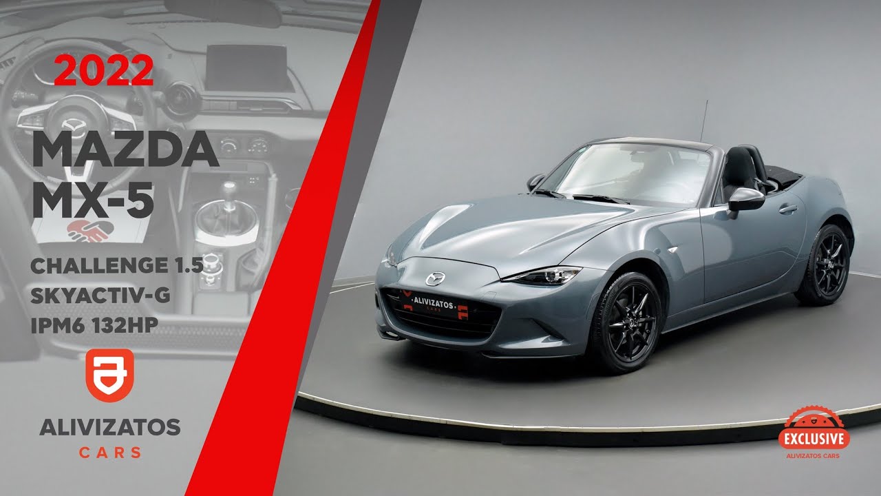Mazda MX-5 2022 Challenge 1.5 SKYACTIV-G IPM6 132HP Alivizatos