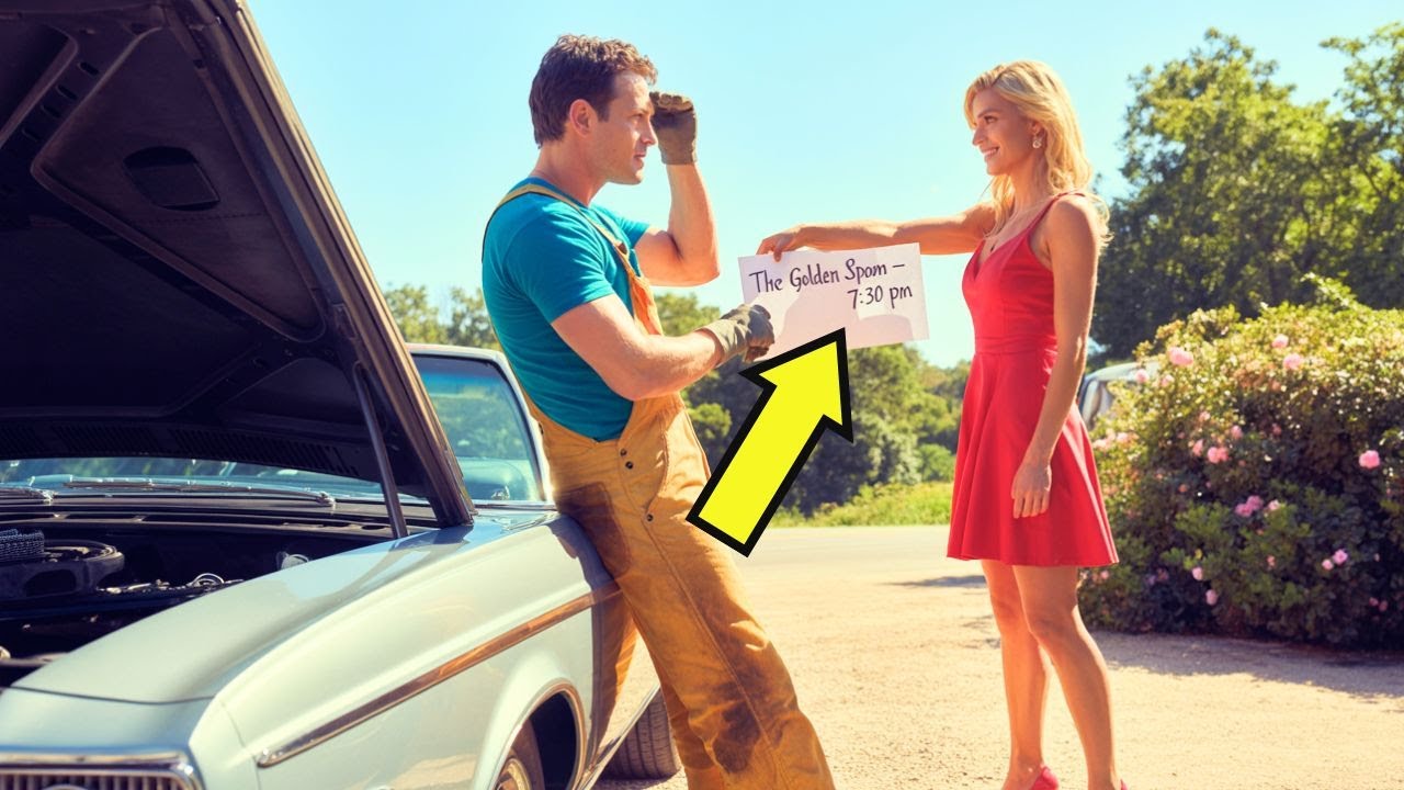 Poor Mechanic Thought She Was Just Another Customer — Until the Rich Heiress Asked Him to Dinner