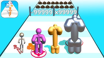 Tall Man Run, Rope Man Run, Ladder Masters... Satisfying Mobile Game & Relax Video Walkthrough Free