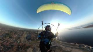 unseen material with failed launch ,followcam and propeller strikes Paragliding gone wrong