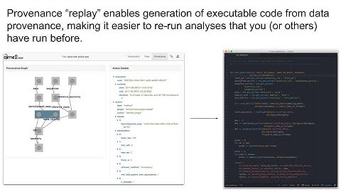 Provenance replay demo (alpha software release)