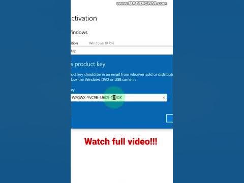 Activate Windows 10 for Free: Easy steps!!! - YouTube