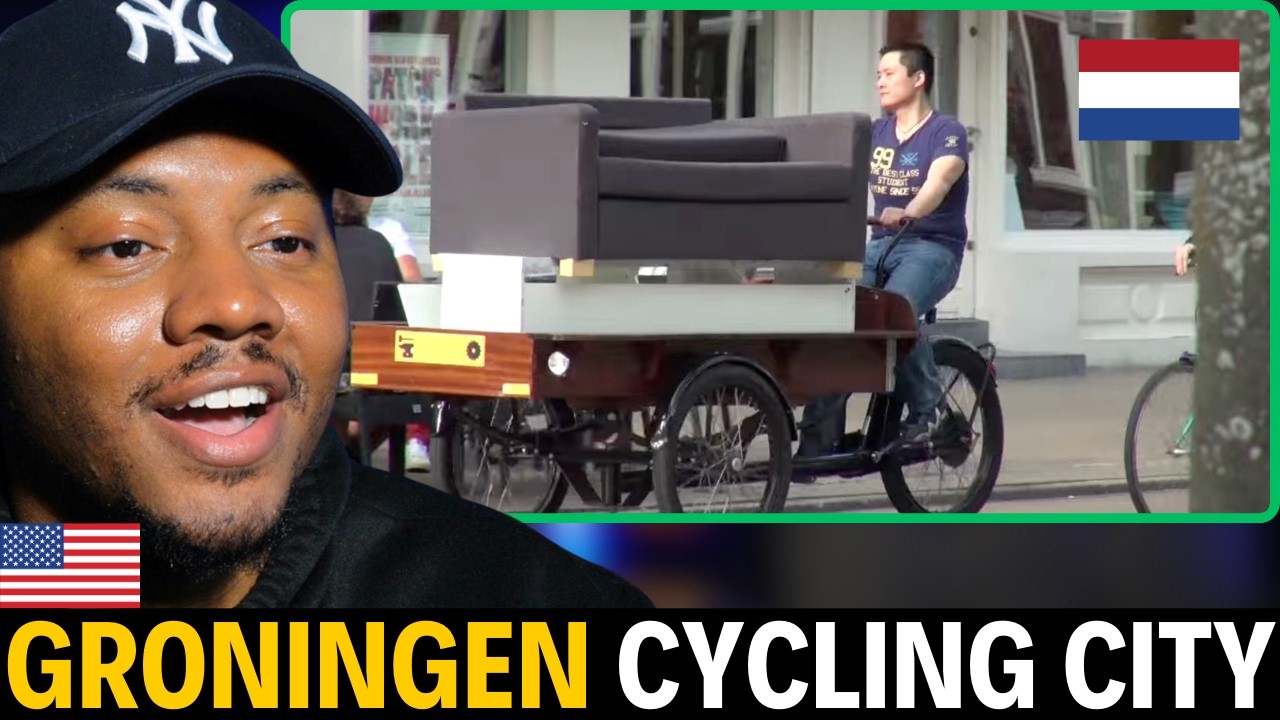 Этот голландский город изменил мое представление о транспорте | Реакция американцев