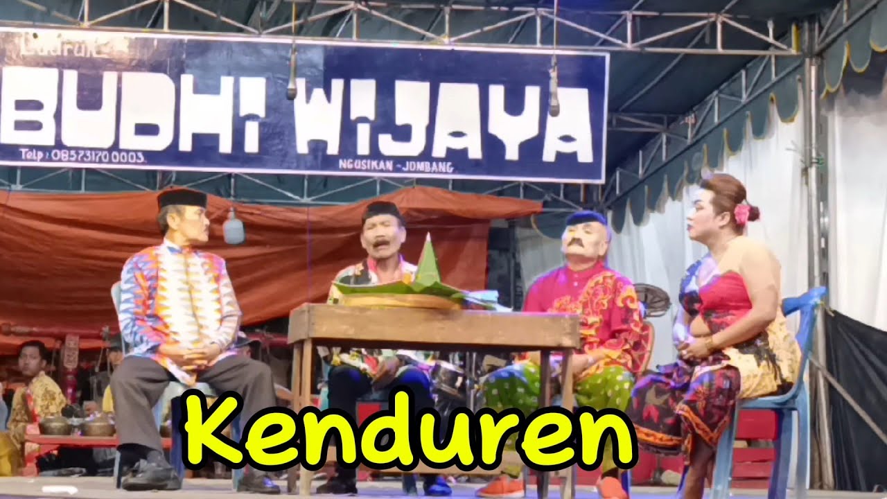 KENDUREN Lawak Ludruk Budhi wijaya Ds Setro Menganti Gresik.