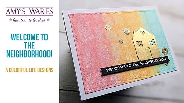 Welcome to the Neighborhood Card in a JIFFY with pre-batched items!