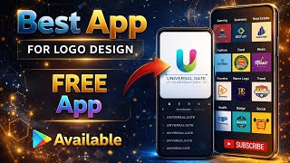 🎨 BEST LOGO MAKER APP 😇✨ Create Professional Logos in Just 1 Minute ! 🙏🔥 #bestlogodesign screenshot 5