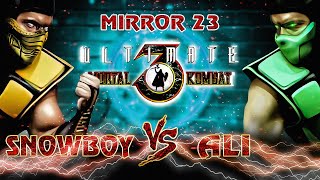 UMK3 - Ali vs snowboy - MIRROR 23, кто кого ?