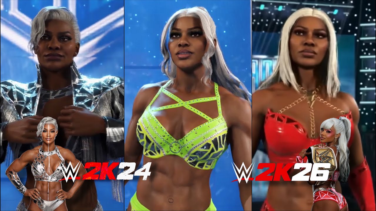 WWE 2K24-26 | Jade Cargill Evolution 