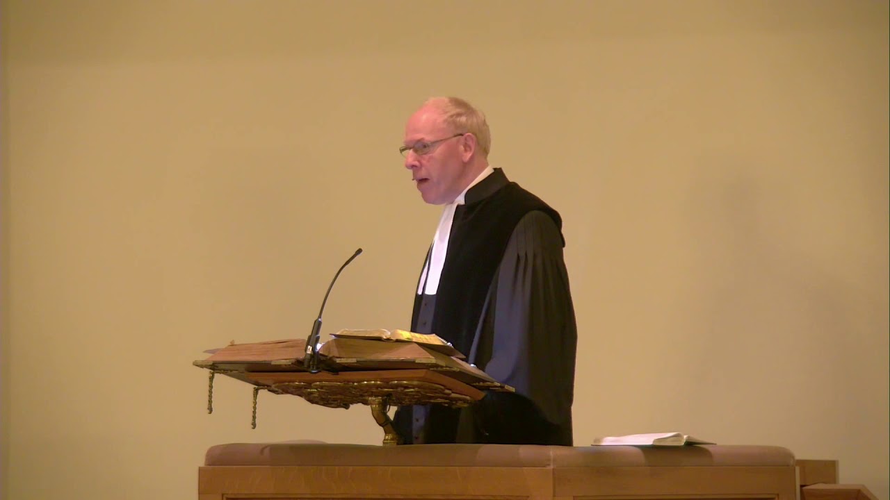 Preek van 18-02-2018, avonddienst, Ds. L de Wit - YouTube