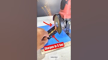 How to Sharpen a Drill Bit at Home (Easy Jig Trick!) #shorts