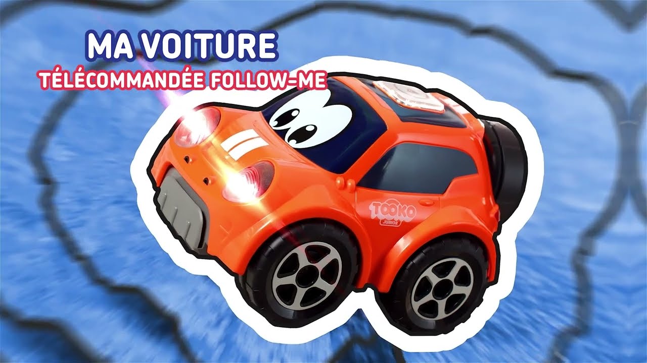 Voiture Télécommandée TOOKO Junior Follow me - Dès 2 ans - Batterie -  Multicolore