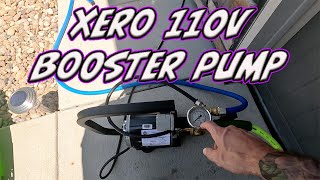 XERO 110V BOOSTER PUMP | HOW MUCH DOES IT INCREASE FLOW? | XERO PURE by SteveO The Window Cleaner 3,043 views 10 months ago 11 minutes, 19 seconds