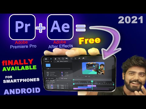 Finally🔥 Adobe Premiere Pro & After effects for Smartphone | Best Video Editing App For Android 2021