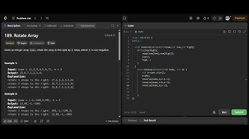 Rotate Array (LeetCode- 189) 🚀| Two Pointer Approach | C++ | Step-By-Step