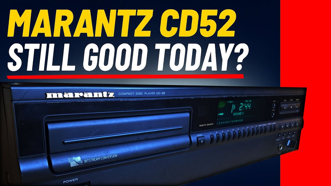 Marantz CD52 - The most iconic CD player of all times, by Hi-Fi
