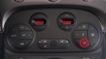 Automatic Climate Controls-Using automatic temperature control on 2018 Fiat 500