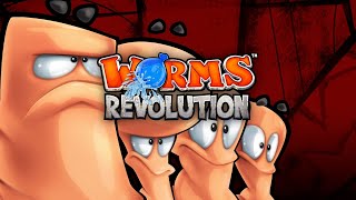 WORMS REVOLUTION COOP #1 - MINHOCAS TRETEIRAS! / Gameplay 1080p PT-BR 