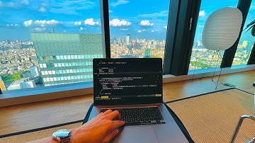 Day in the Life of a Software Engineer - First Person View - Tokyo