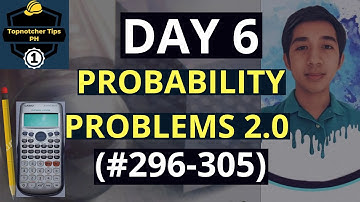 PROBABILITY PROBLEMS part 2 | 1001 Solved Problems in Engineering Mathematics (DAY 6) #296-#305