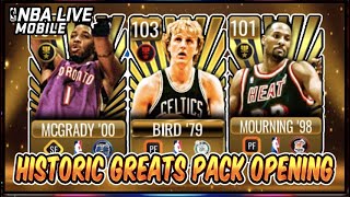 103 OVR Historic Awards Pack Opening!! | NBA LIVE Mobile 22 S6 Historic Awards