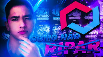 Como não ripar no CSGONET ? Desse jeito você nunca vai sair perdendo !