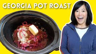 Best 5-Ingredient Slow Cooker Pot Roast Ever? | Georgia Pot Roast