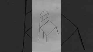 Very easy chair drawing 🥰🪑🙏