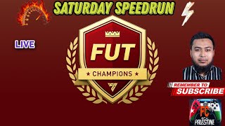 FC24 FUT CHAMP SATURDAY SPEEDRUN!