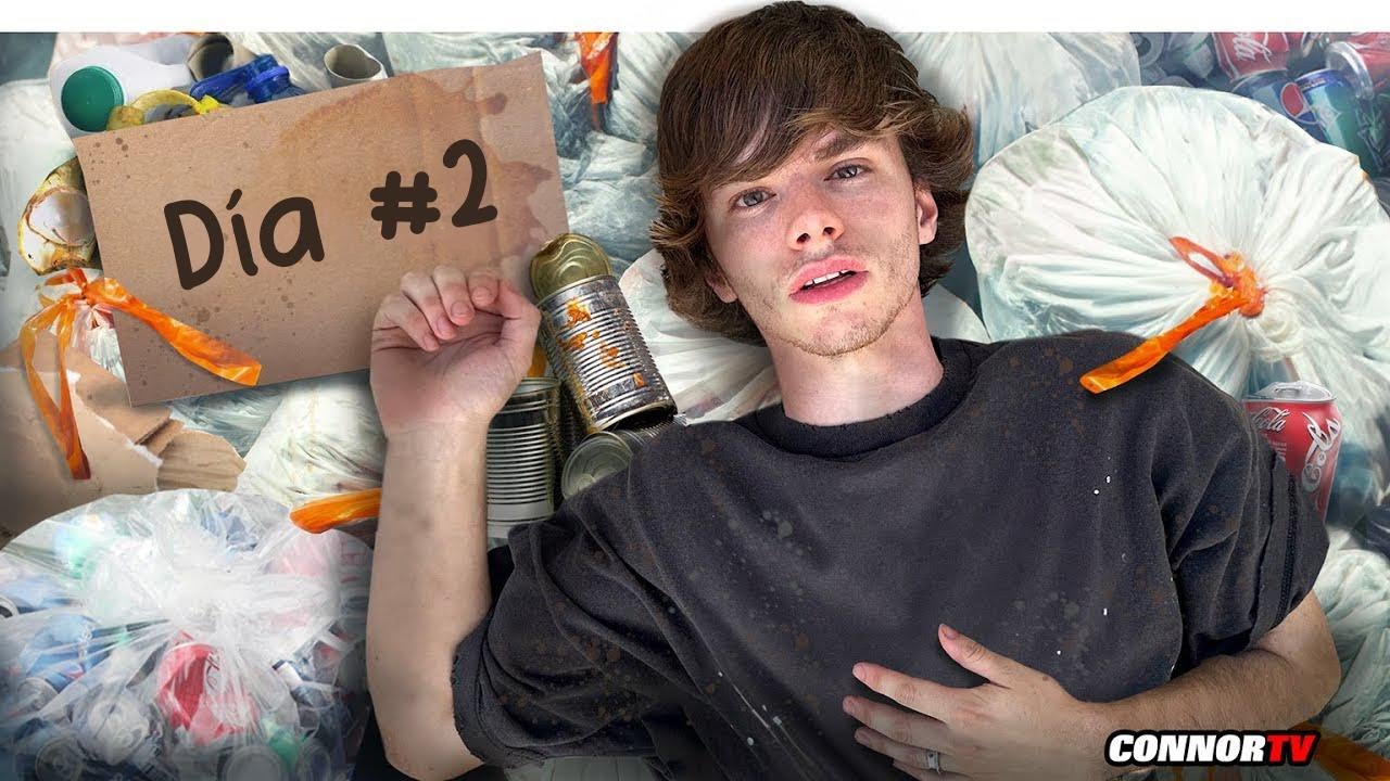 Sobreviví 7 días buscando comida en la basura – Día 2