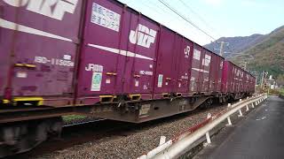 EF64-1013  3082ﾚ  種井踏切通過