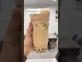 10%boba 45%milk tea and 45%ice #boba #bobatea #yummy #milktea #drink