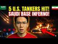 U.S. Tanker Fleet Hit! Iran’s Missile Wave Strikes Saudi Air Base