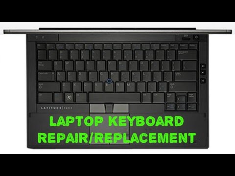 Laptop Keyboard Replacement Dell Latitude E4310 Youtube